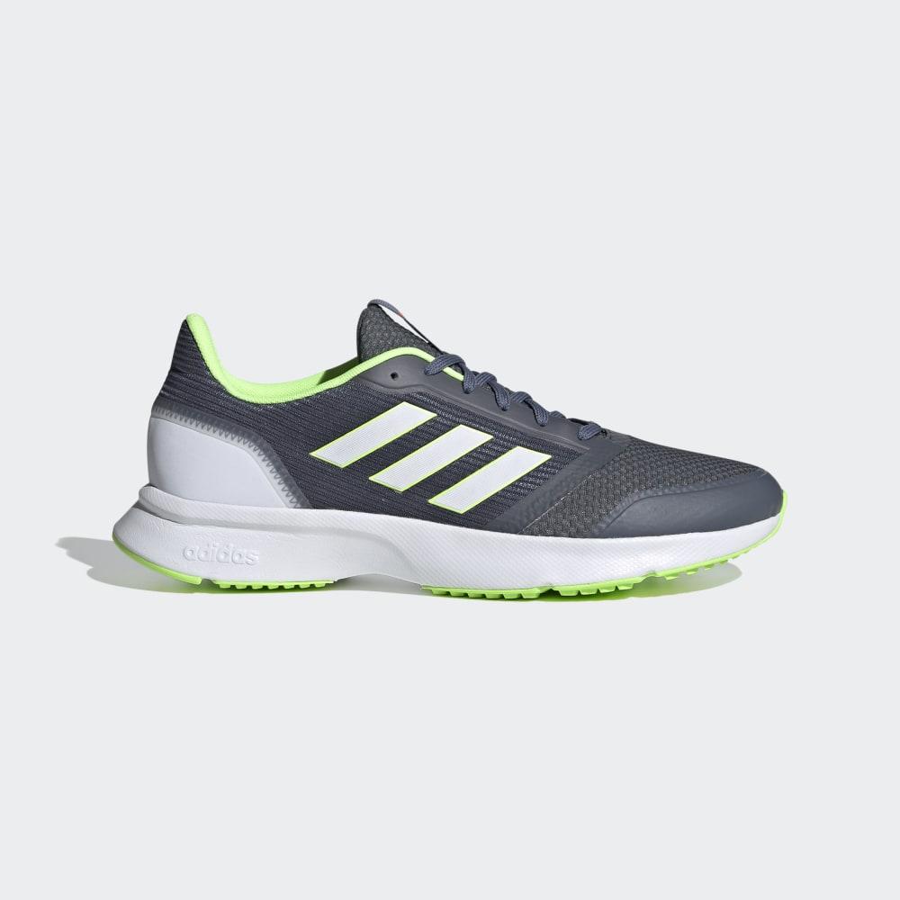 Adidasi Alergare Adidas Nova Flow Barbati Romania - Gri/Albi/Verzi EH1856
